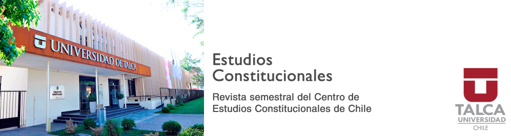 Revista Estudios Constitucionales